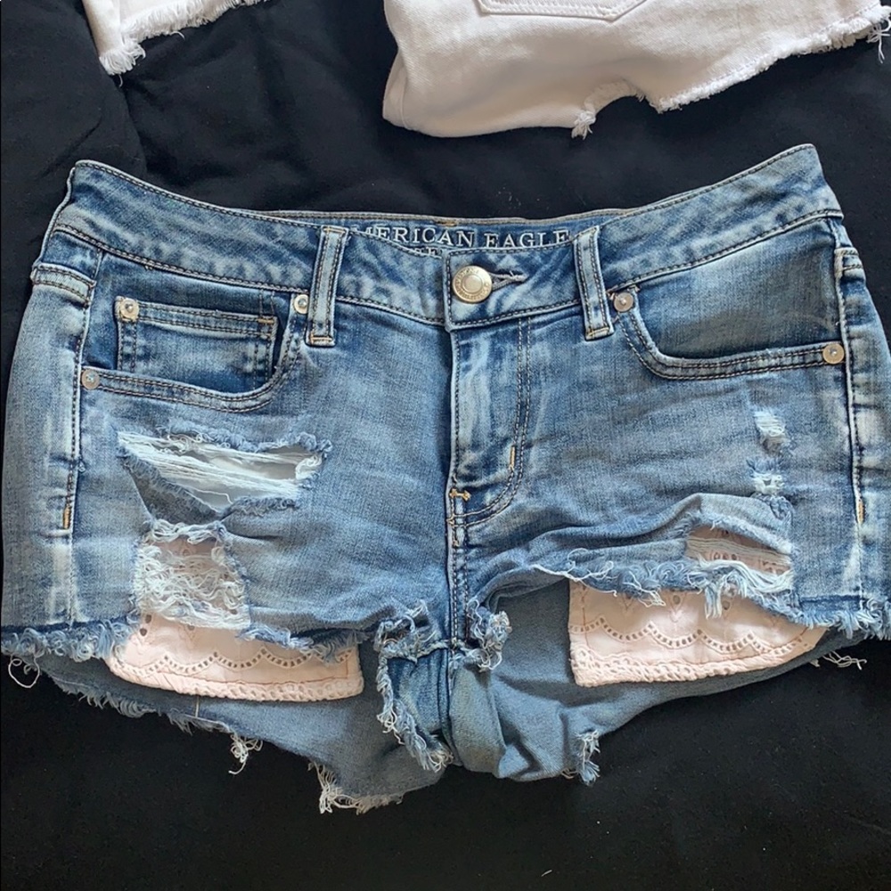 AE jean shorts